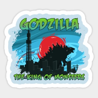 GODZILLA KING OF MONSTERS Sticker